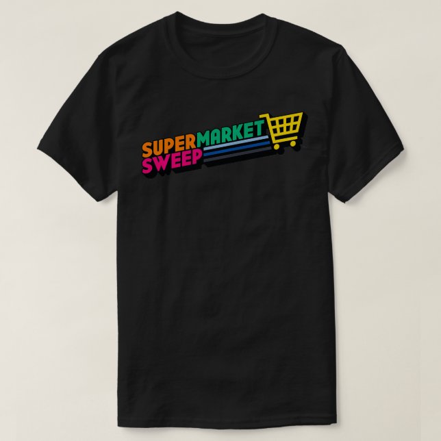 Camiseta Supermercado Sweep Rainbow (Diseño del anverso)