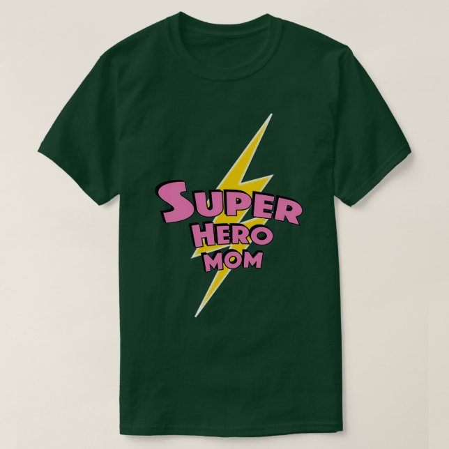 Camiseta SuperMom (Diseño del anverso)
