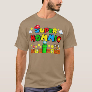 Camiseta SuperMommio Funny Mom, Mommy, Mother Video Game Lo