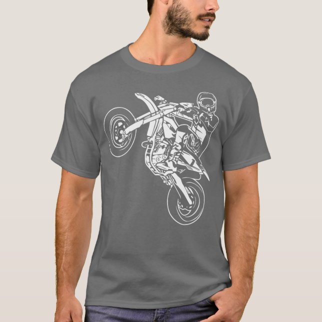 Camiseta Supermoto  Motocross Etreme Enduro Motocross (Anverso)