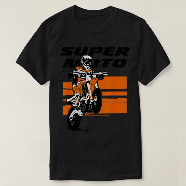 Camiseta Supermoto Motocross Extreme Enduro Motocross Offt (Diseño del anverso)