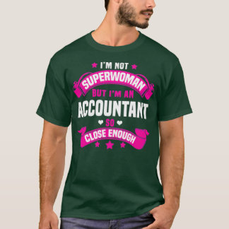 Camiseta Supermujer contadora 2