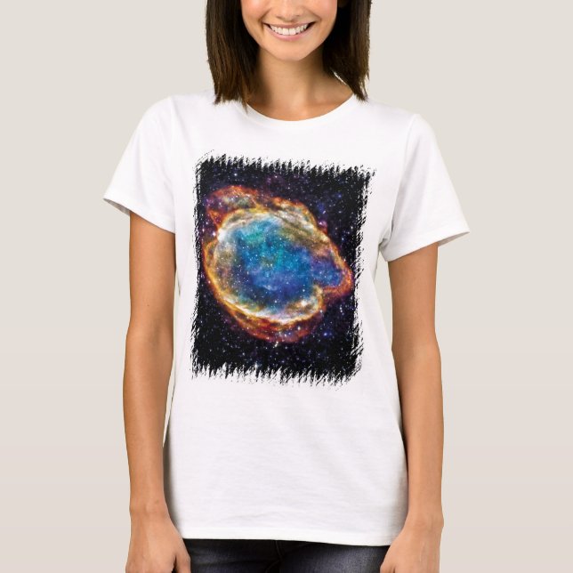 Camiseta Supernova remanente G299.2-2.9 Foto espacial de la (Anverso)
