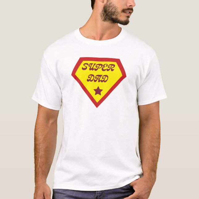 Camiseta superpapá  (Anverso)