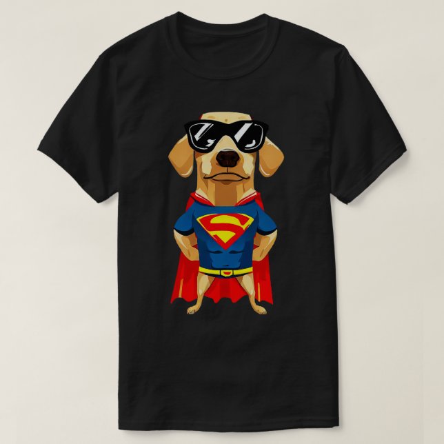 Camiseta Superperro (Diseño del anverso)