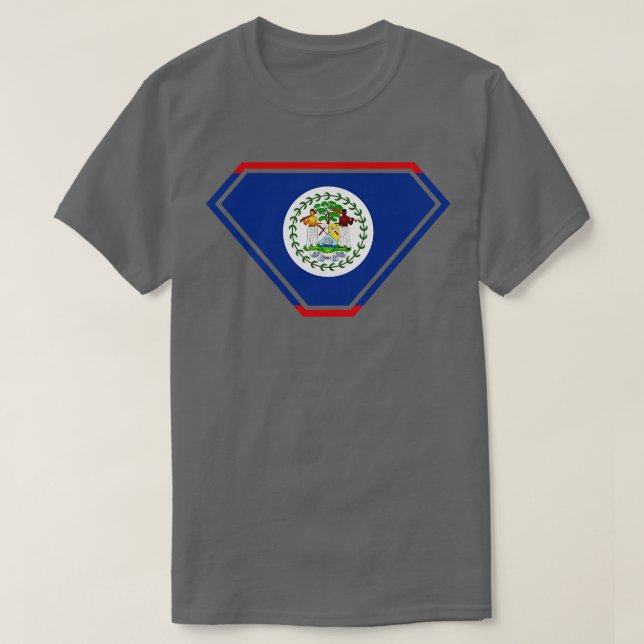Camiseta Superpoder de Belice (Diseño del anverso)