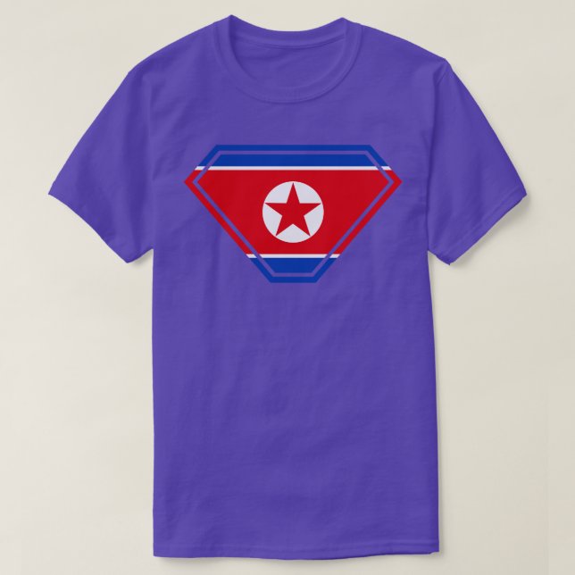 Camiseta Superpoder de Corea del Norte (Diseño del anverso)