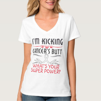 Camiseta Superpoder de retroceso con el pie del extremo del