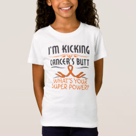 Camiseta Superpoder de retroceso con el pie del extremo del