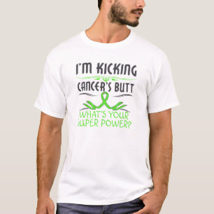 Camiseta Superpoder de retroceso con el pie del extremo del