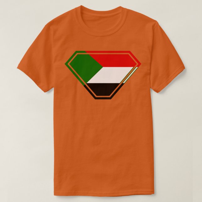 Camiseta Superpoder de Sudán (Diseño del anverso)