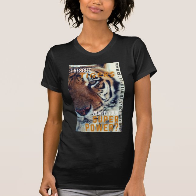 Camiseta Superpoder del tigre (Anverso)