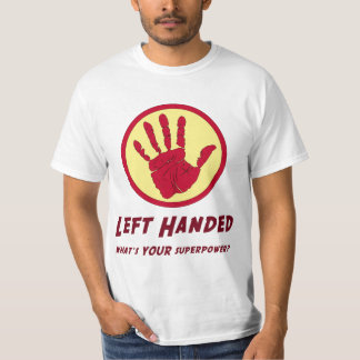 Camiseta Superpoder zurdo