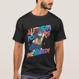 Camiseta Superpoderes del Autismo Desatados Niños Con Autis