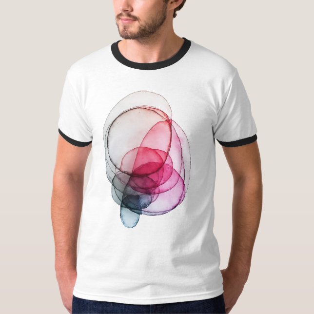 Camiseta Superposición vívida V02 (Anverso)