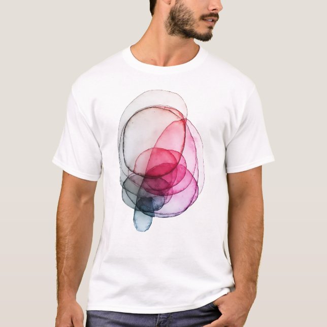 Camiseta Superposición vívida V02 (Anverso)
