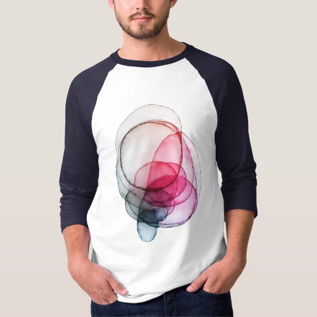 Camiseta Superposición vívida V02 (Anverso)