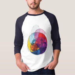 Camiseta Superposición vívida V03