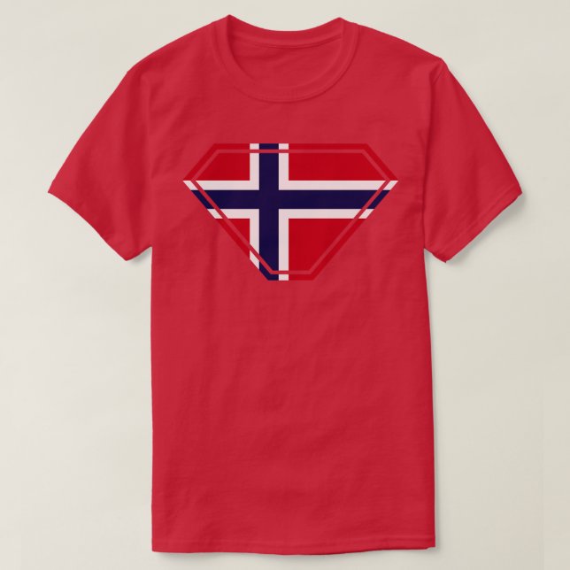 Camiseta Superpotencia de Noruega (Diseño del anverso)