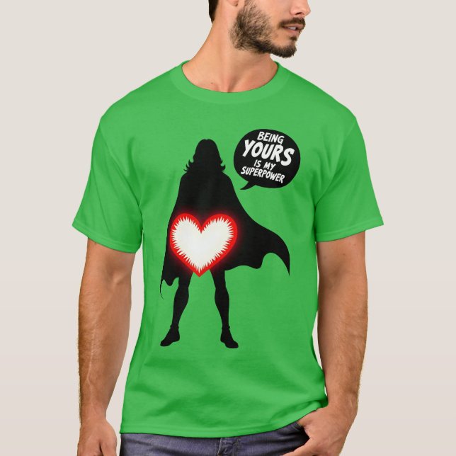 Camiseta Superpower Love family (Anverso)