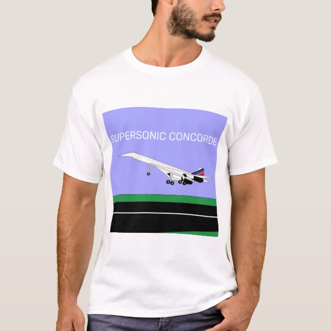 Camiseta Supersonic Concorde (Anverso)