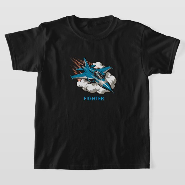 Camiseta Supersonic Fighter Jet – High-Speed Power Aviation (Distribución)