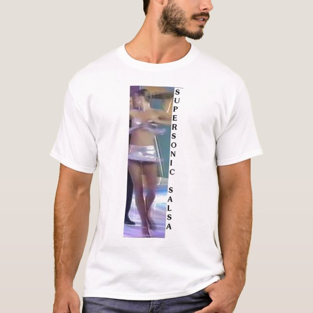 CAMISETA SUPERSÓNICA DE LA SALSA (Anverso)
