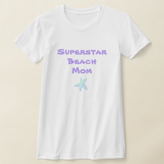 Camiseta Superstar Beach Mom Starfish (Distribución)