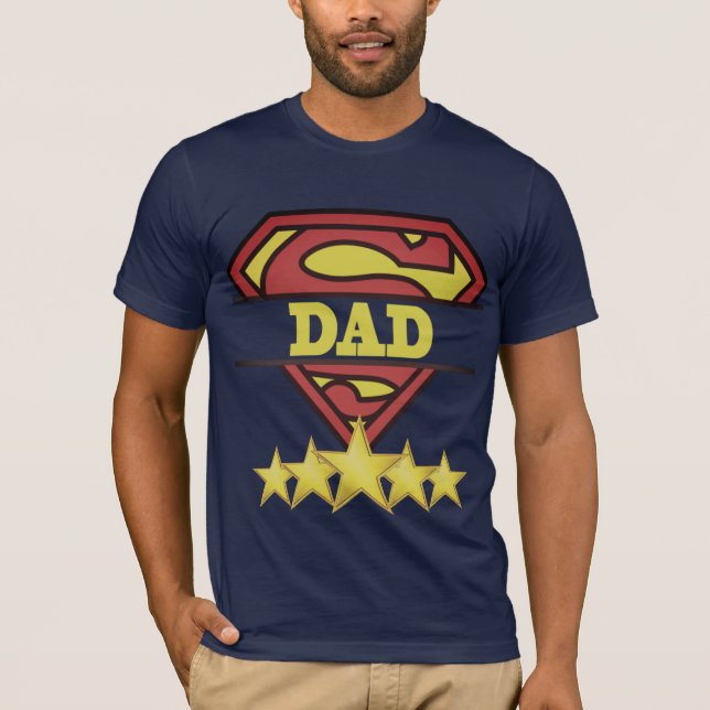 Camiseta SuperStar de papá (Anverso)