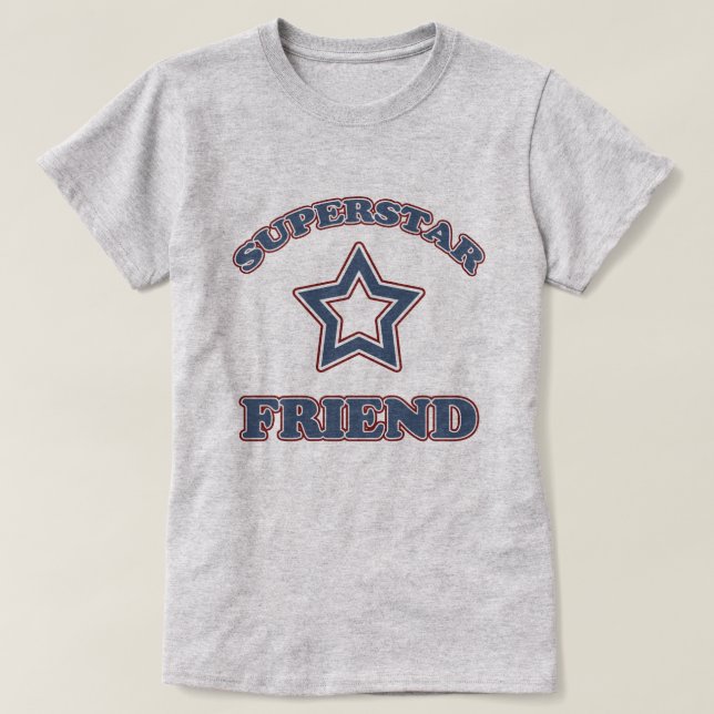 Camiseta Superstar Friend (Diseño del anverso)