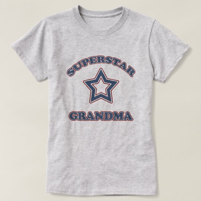 Camiseta Superstar Grandma Tee (Diseño del anverso)