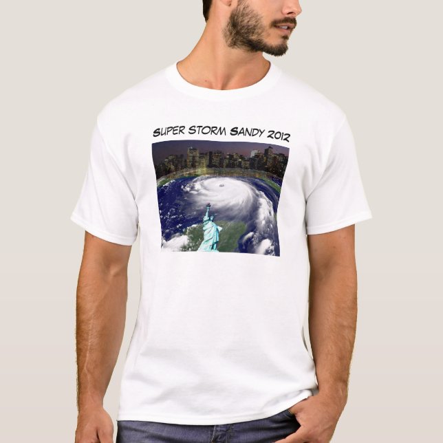 Camiseta Supertormenta Sandy 2012_ (Anverso)