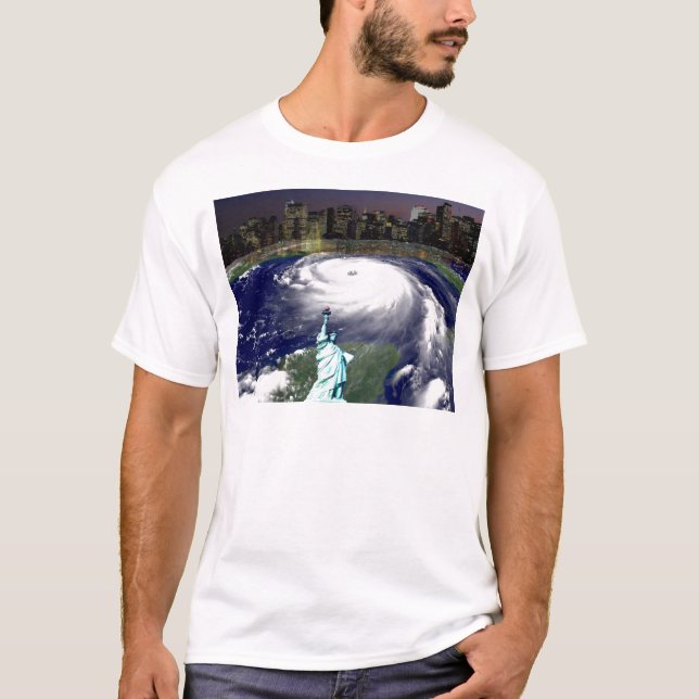 Camiseta Supertormenta Sandy 2012, Ojo de la tormenta_ (Anverso)