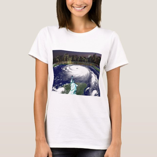 Camiseta Supertormenta Sandy 2012, Ojo de la tormenta_ (Anverso)