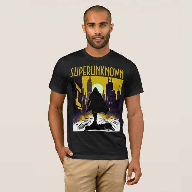 Camiseta Superunknown Cyberpunk Silueta (Anverso completo)