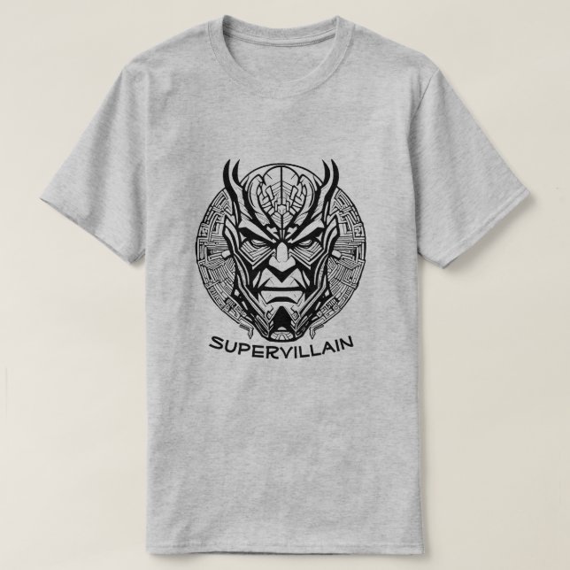 Camiseta Supervillano (Diseño del anverso)