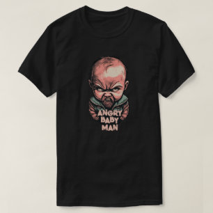 Camiseta Supervillano: Niño enojado