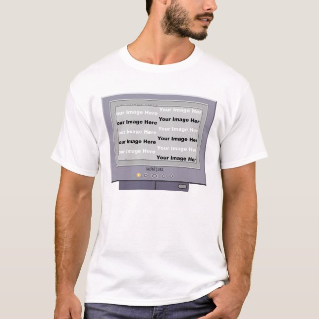 Camiseta Supervise el marco (Anverso)