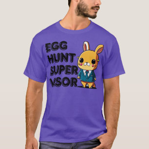 Camiseta Supervisor de caza de huevos de Pascua 4