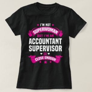 Camiseta Supervisor de contabilidad
