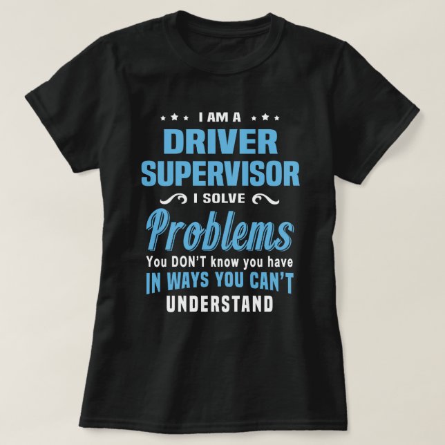 Camiseta Supervisor de controladores (Diseño del anverso)