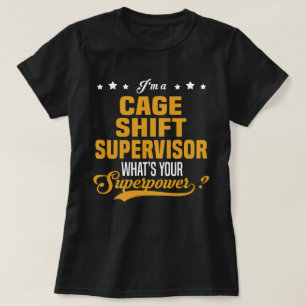 Camiseta Supervisor de desplazamiento en cámara