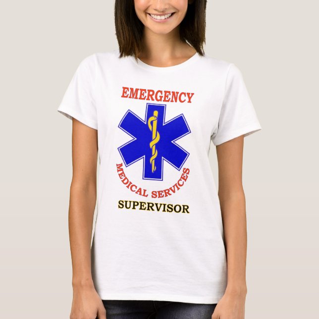 CAMISETA SUPERVISOR DE EMS (Anverso)