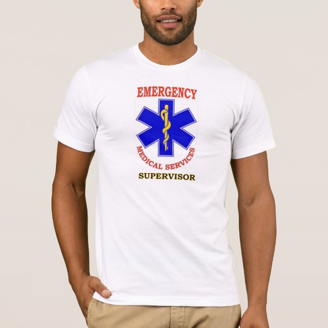 CAMISETA SUPERVISOR DE EMS (Anverso)