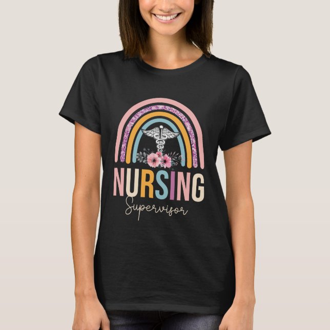 Camiseta Supervisor de enfermería (Anverso)
