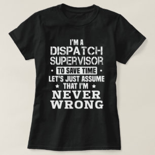 Camiseta Supervisor de envío