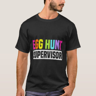 Camiseta Supervisor de Huevos de Huevos Funny Fiesta de caz