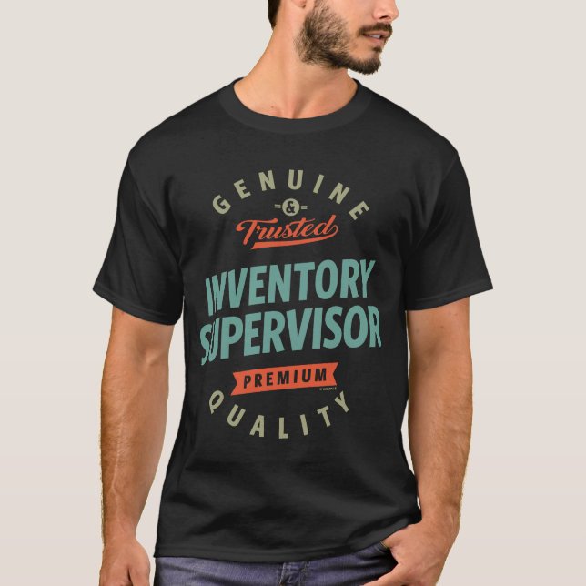 Camiseta Supervisor de inventario (Anverso)