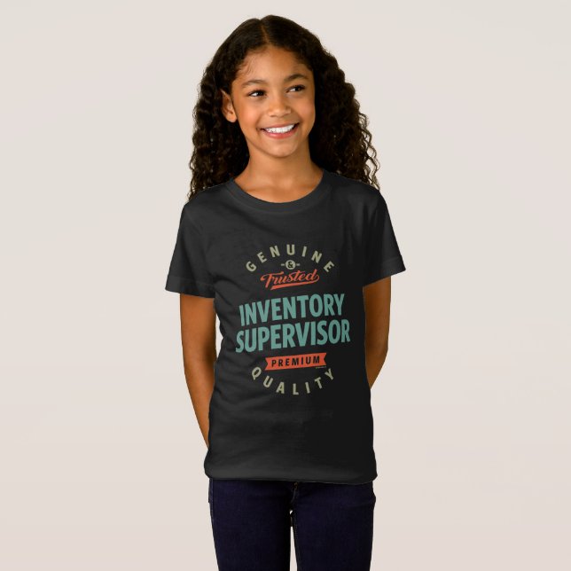 Camiseta Supervisor de inventario (Anverso completo)