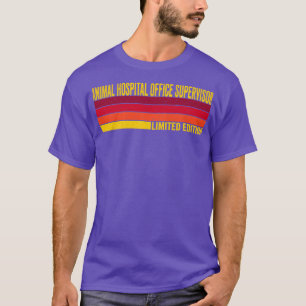 Camiseta Supervisor de la Oficina del Hospital Animal